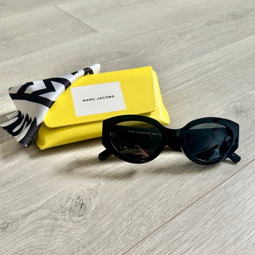 Marc Jacobs Black Classic Sunglasses